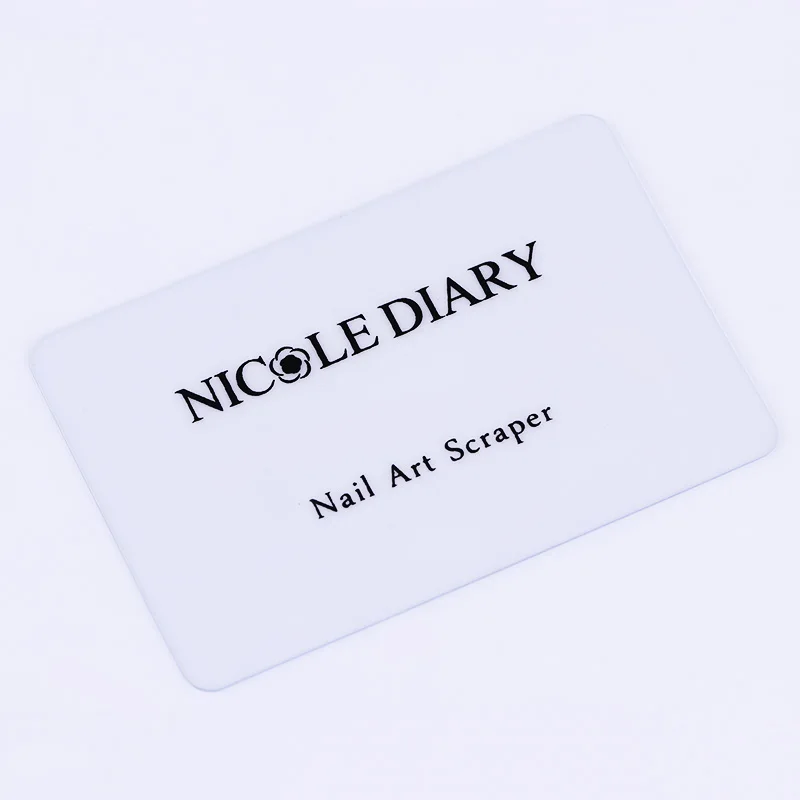 Набор прозрачных штамповочных скребков NICOLE DIARY набор инструментов для дизайна