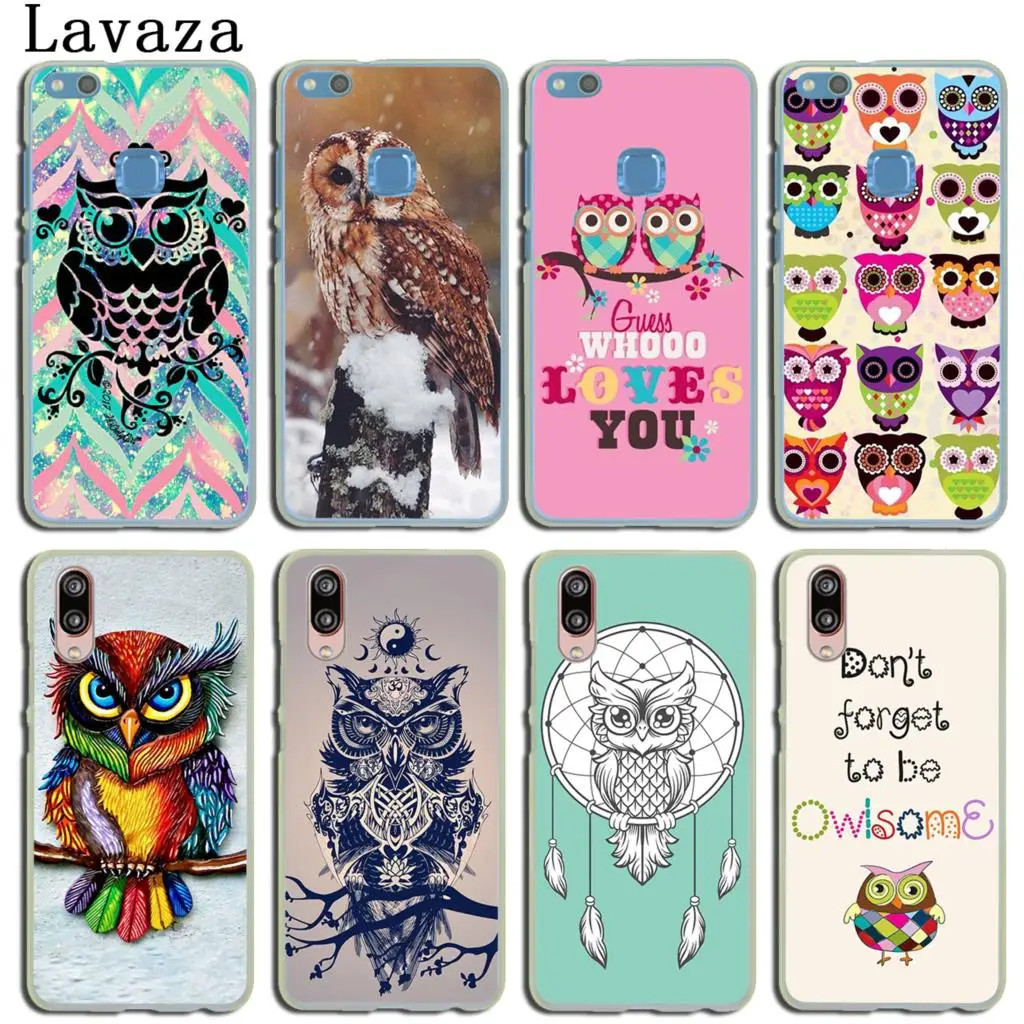 Lavaza Сова арт Прекрасный чехол для телефона Huawei P30 P20 P9 P10 Plus P8 Mate 20 Pro Lite Mini 2016 2017 P smart