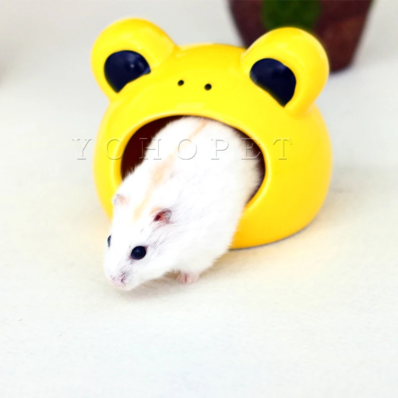 Свинки кровать Totoro для хомяка Керамика спальный гнездо в доме игрушки небольшой