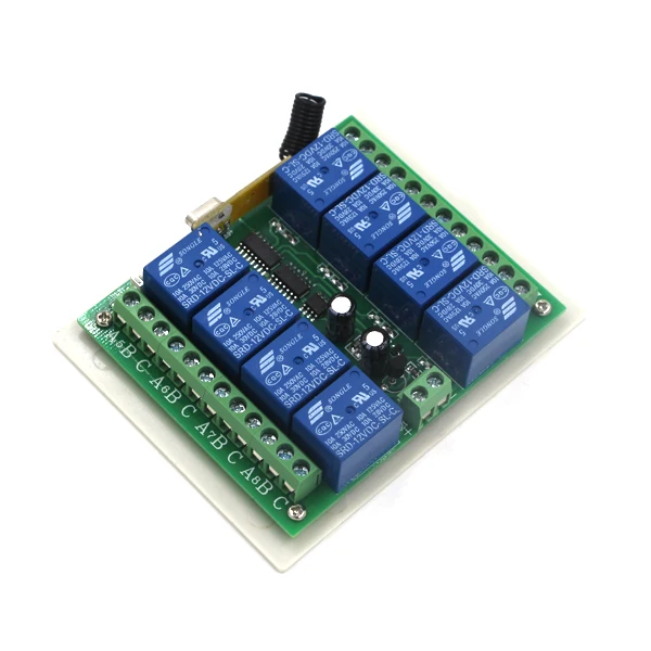 Универсальный Радиочастотный пульт дистанционного управления с 8 клавишами 1000 м