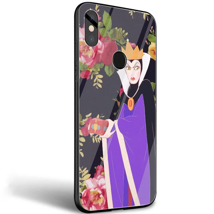 GerleeK стекло ТПУ Белоснежка ягода малефисент чехол для Xiaomi 8 Lite A1 9 pocophone F1 Redmi Note 5 6 7