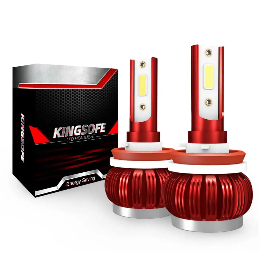 2 шт. Автомобильные фары H7 H11 LED H4 H1 H8 HB2 9005 H10 HB3 9006 светодиодные противотуманные