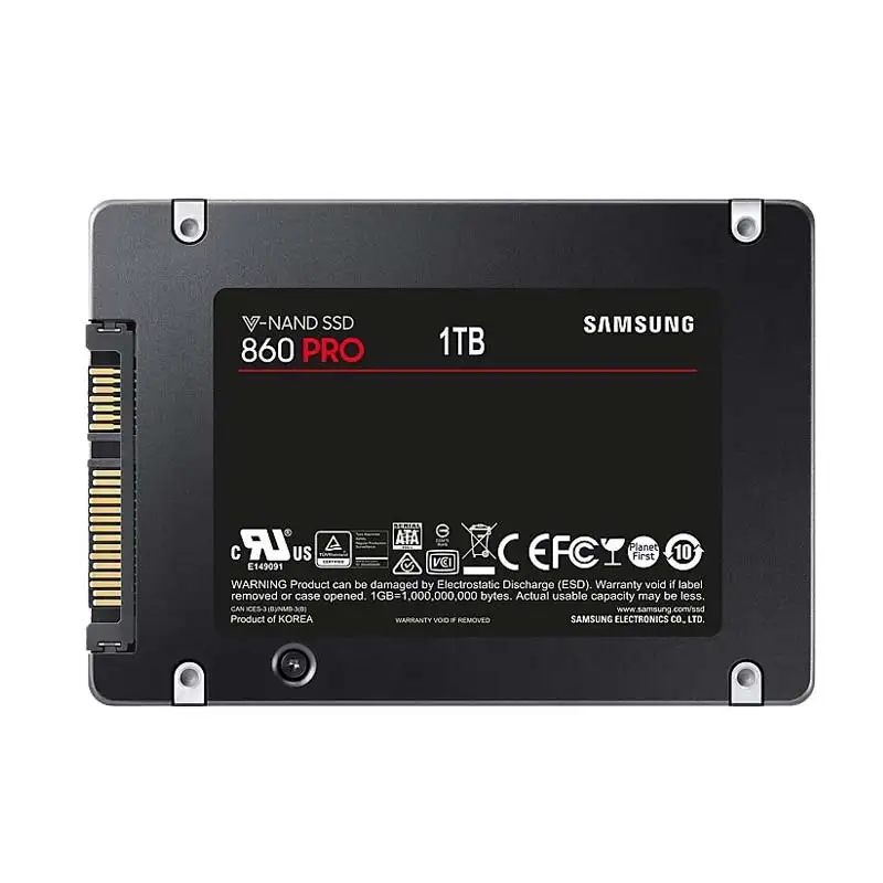Samsung 2 ТБ SSD HDD 2,5 дюйма 256 ГБ 512 ГБ 1 ТБ Sata3 3D MLC V-NAND 860 EVO Pro флеш-память твердотельный накопитель ноутбук SSD