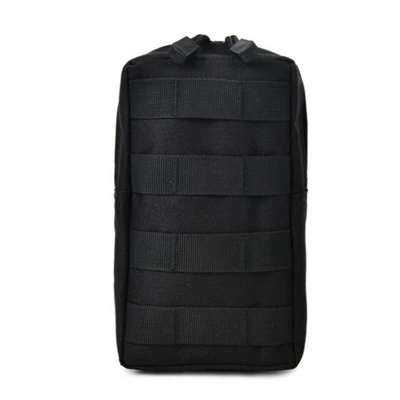 Черный цвет Airsoft Спорт военные 600D тактический жилет MOLLE утилита талии сумка для Открытый гаджет Охота Васит пакет - Цвет: Черный цвет