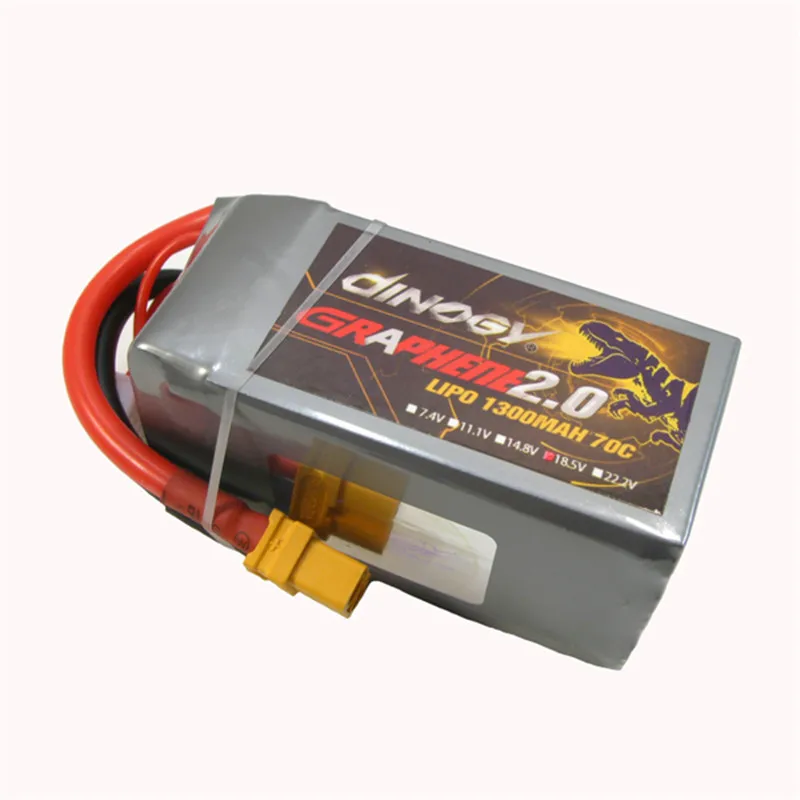 Giant Power Dinogy Graphene 2.0 1300mAh 18.5V 5S 70C XT60 LiPo Battery For RC Models Toy Parts Accessories Accs | Игрушки и хобби