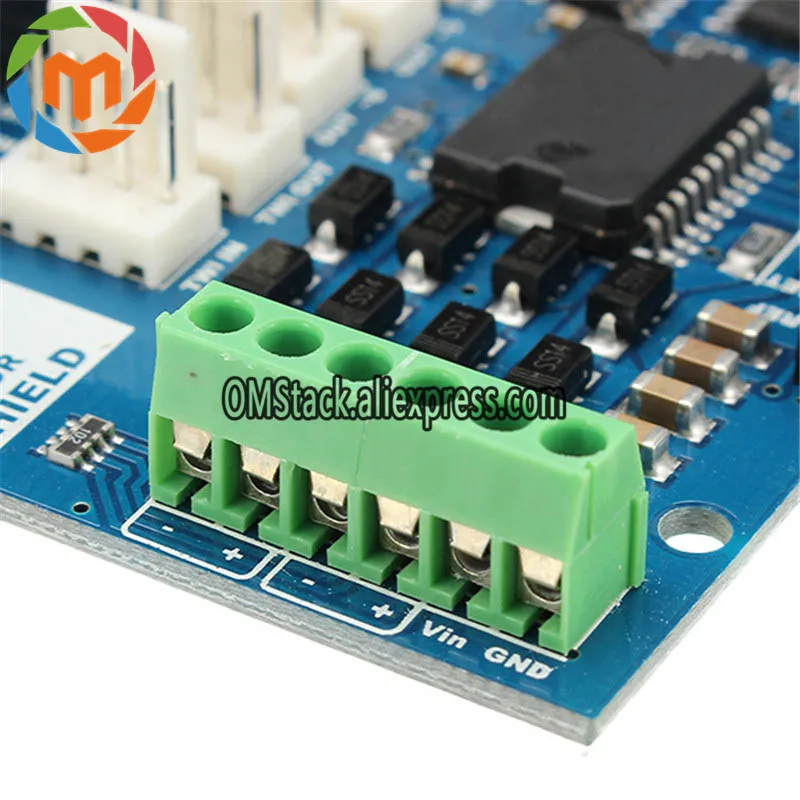 L298N L298P 4A Двухканальный драйвер двигателя Модуль Щит R3 для Arduino 5 В ~ 12 Free Running