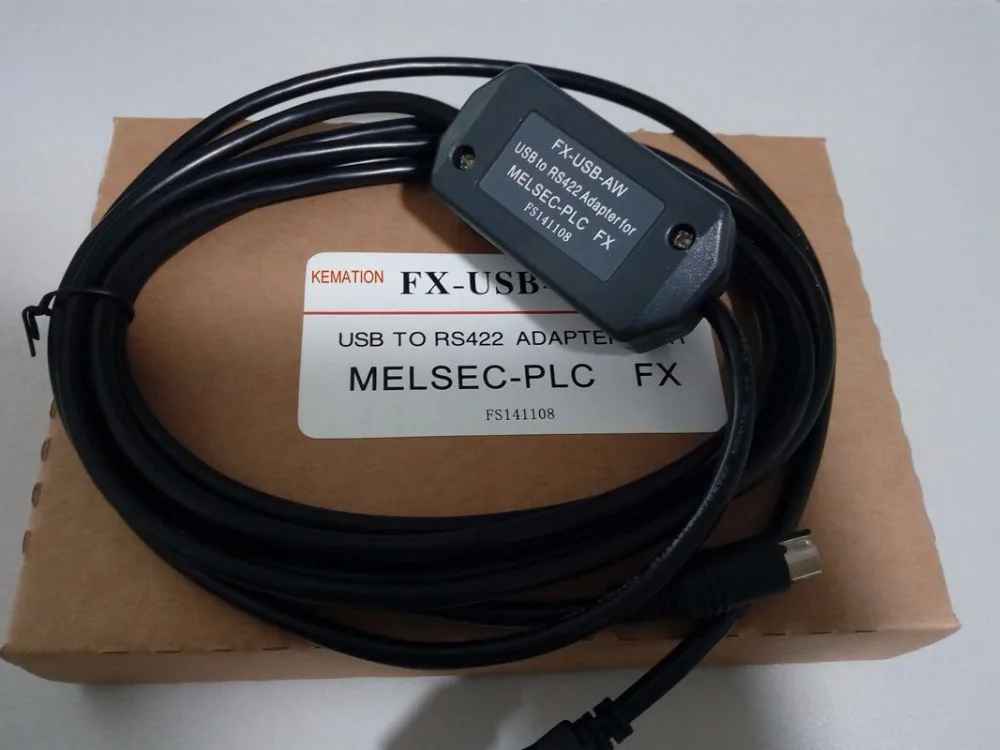 FX USB AW USB/RS422 программный кабель интерфейса для серии FX3U/FX2N/FX1N/FX0/FX0S/FX1S PLC