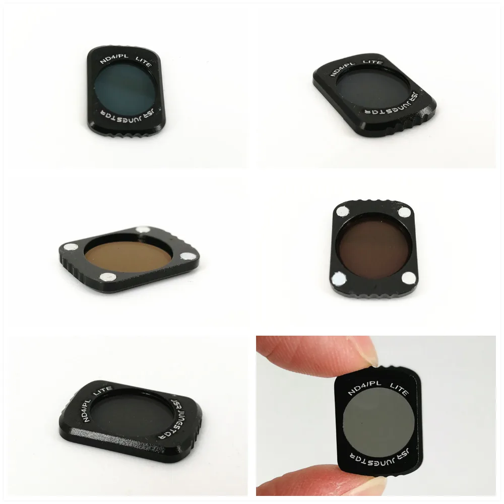 ND4/PL ND8/PL ND16/PL ND32/PL ND64/PL плотности ND PL фильтр для объектива камеры DJI Osmo карман 2 3 оси