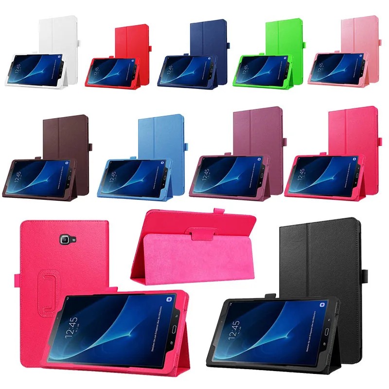 Чехол для Samsung Galaxy Tab A 10 1 2016 T580N складной кожаный чехол с подставкой планшета