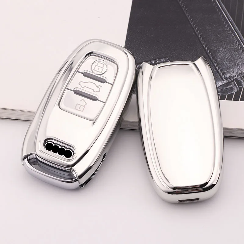Защитный чехол из мягкого ТПУ для Audi A4L A5 A6 A6L Q5 S5 S7 защитный стайлинга автомобиля |