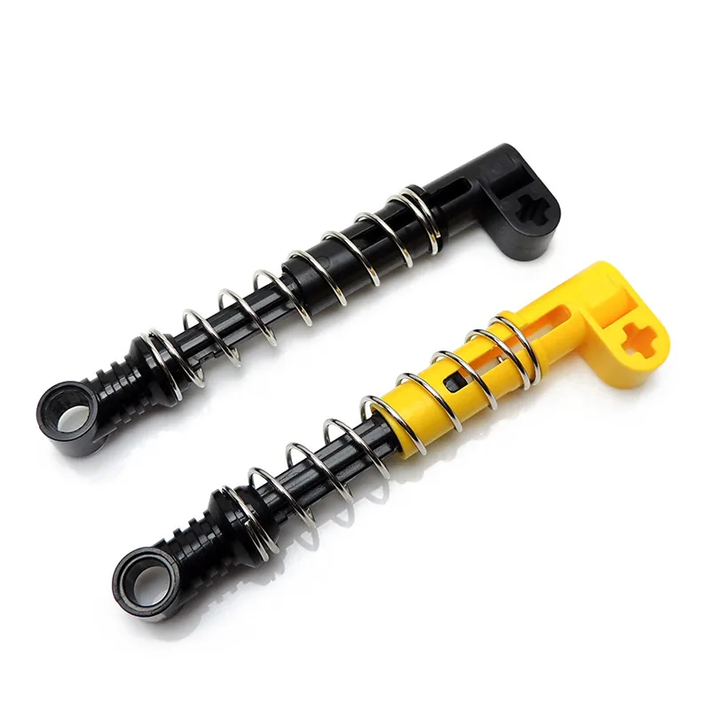 

1 Piece High-Tech Shock Absorber 9.5L with Extra Hard Spring Self-Locking Bricks Block Parts Compatible with 95292