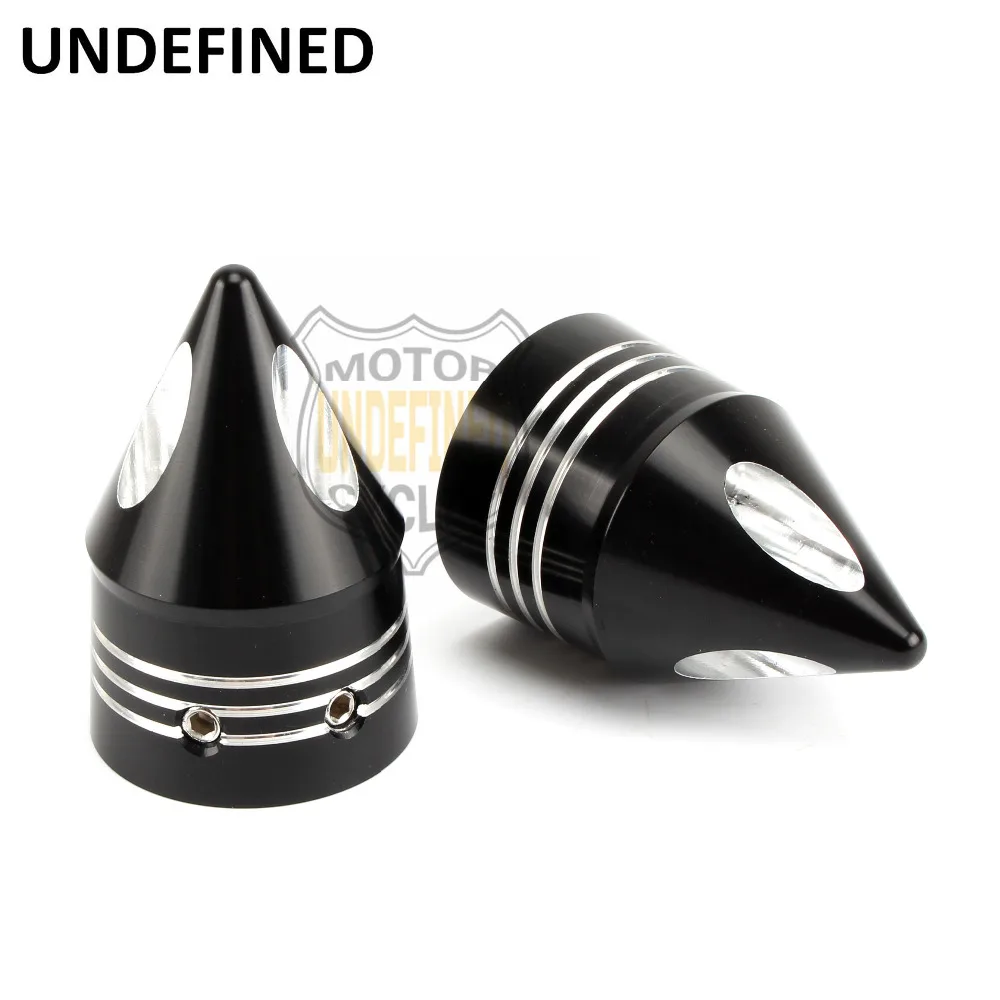 

Motorcycle Front Axle Cap Nut Covers Aluminum for Harley Sportster 883 1200 XL Dyna Fat Bob Softail Street Glide Road King FXLRS