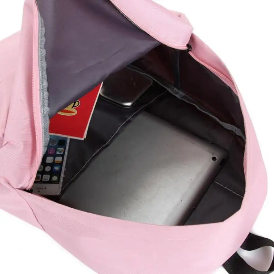 Женский холщовый рюкзак для девочек 2020 модный школьная сумка на плечо