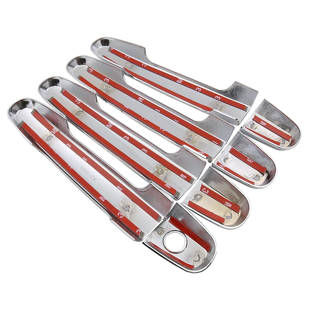 for Citroen C1 2015-2017 MK2 Accessories Chrome Door Handle Covers 2016 Chromium Styling Sticker Exterior Decoration Car | Автомобили и