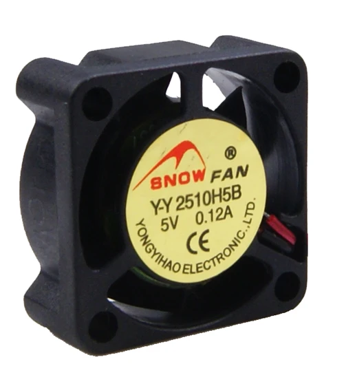 Snowfan yy2510h5b 2510 вентилятор охлаждения 2,5 5 в шариковый и роликовый мини вентилятор охлаждения