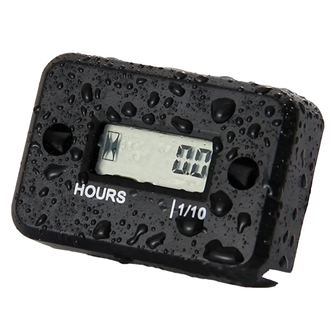 Motorcycle 4 stroke Gas Engine Hour Meter Portable Digital Tachometer electronic digital cumulative timer | Инструменты