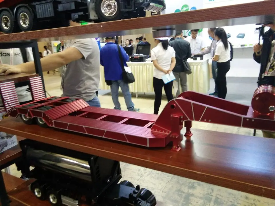 Весы из сплава с ЧПУ трейлер RC для Тамия benz sca R620 R470 R730 1/14 3363 3348 ACTROS VOLVO KING LESU MAN TGX TGS
