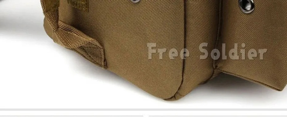 FREE SOLDIER Сумка- ведро для подъема на гору и лагеря и спорта, штурмовой рюкзак «Трансформеры», сумка тактического десантирования, одноребордчатый рюкзак через плечо для отдыха 1000D нейлон Локальная