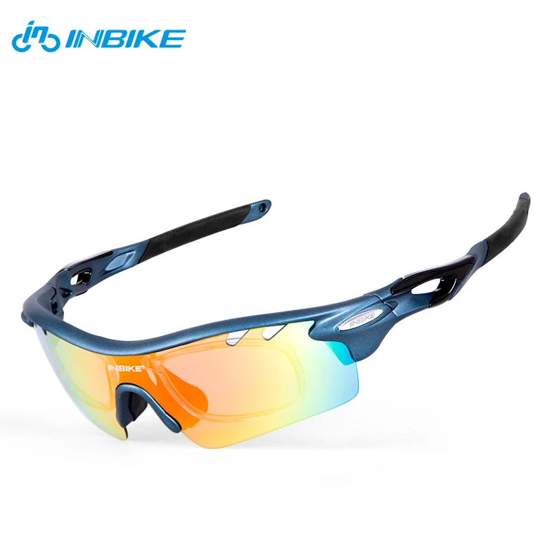 INBIKE поляризованные очки для велоспорта TR 90 уличные спортивные UV400 солнцезащитные