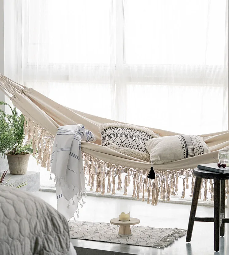 Hammock only Нордический гамак, подвесное кресло-качели, tompio, Jardin, коврик для двух человек, для путешествий, выживания, охоты, сна, сада, уличная мебель - Цвет: Hammock only