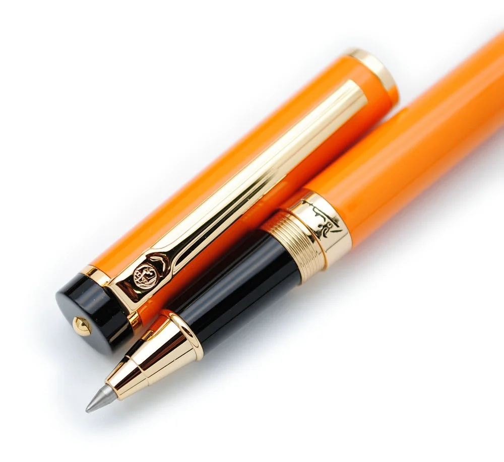 Orange ПИКАССО 908 век пионер роллер шариковая ручка оригинальная коробка - Цвет: Orange