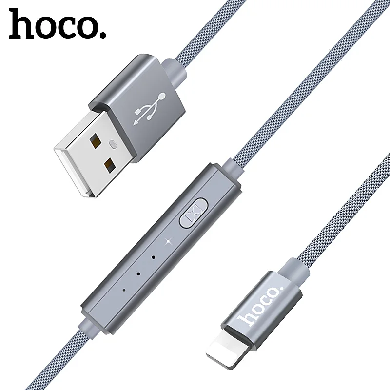 HOCO для iPhone X 7 8 6 плюс s 5 USB Зарядное устройство приурочен зарядный кабель|Кабели