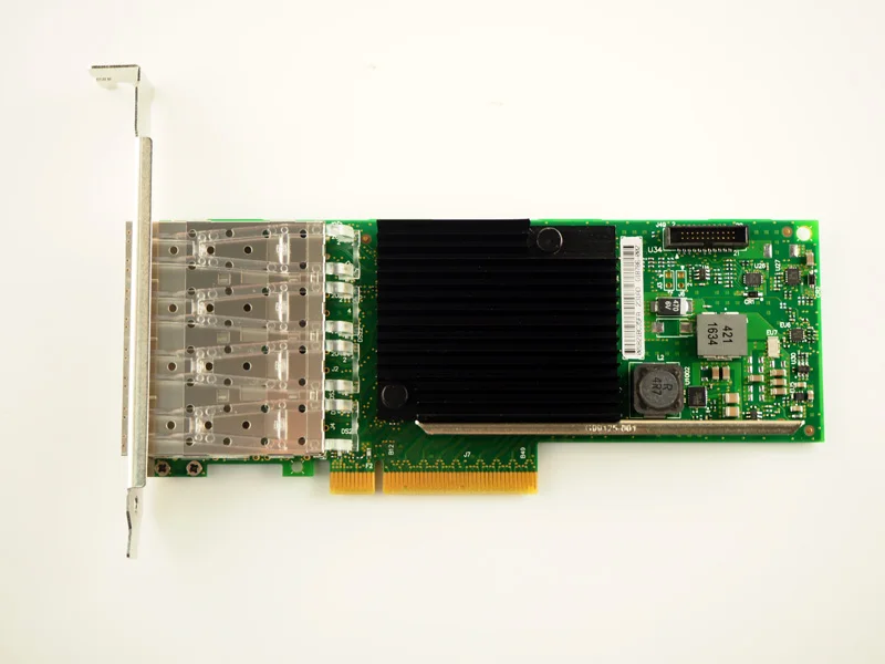 X710 DA4 4 портовый SFP + PCI E X8 LC 10 Гбит/с сетевая карта адаптера сервера Ethernet|network card|pci-e
