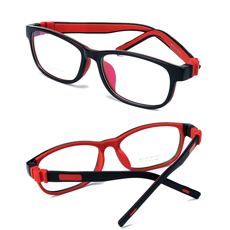 Заводская цена детские безопасные силиконовые оптические оправы для очков без