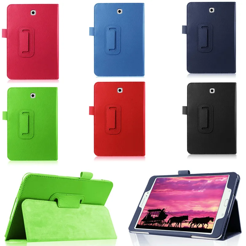 Чехол для Samsung Galaxy Tab S2 8 0 T715C T710 T715 SM T713 T719 планшет флип искусственная кожа личи