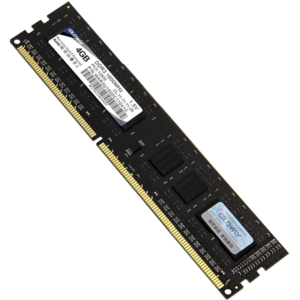 Память Gloway DDR3 для настольного компьютера 8 ГБ 4 Гб 1600 МГц совместима с 1333