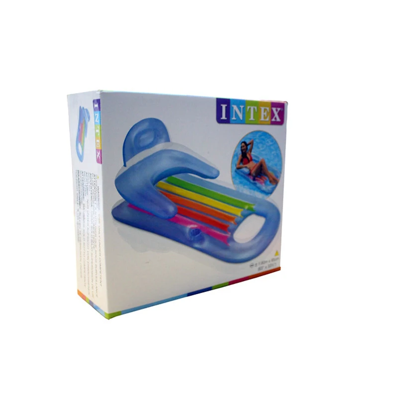 INTEX 160*85 см матрас с водяным воздушным ковриком для взрослых летний бассейна