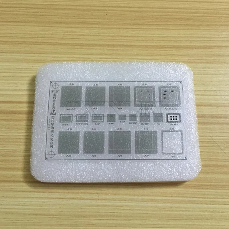 Efix IP BGA трафарет паяльная маска набор инструментов для ремонта iPhone iPad NAND Flash power контакт IC чип для ремонта логическая плата
