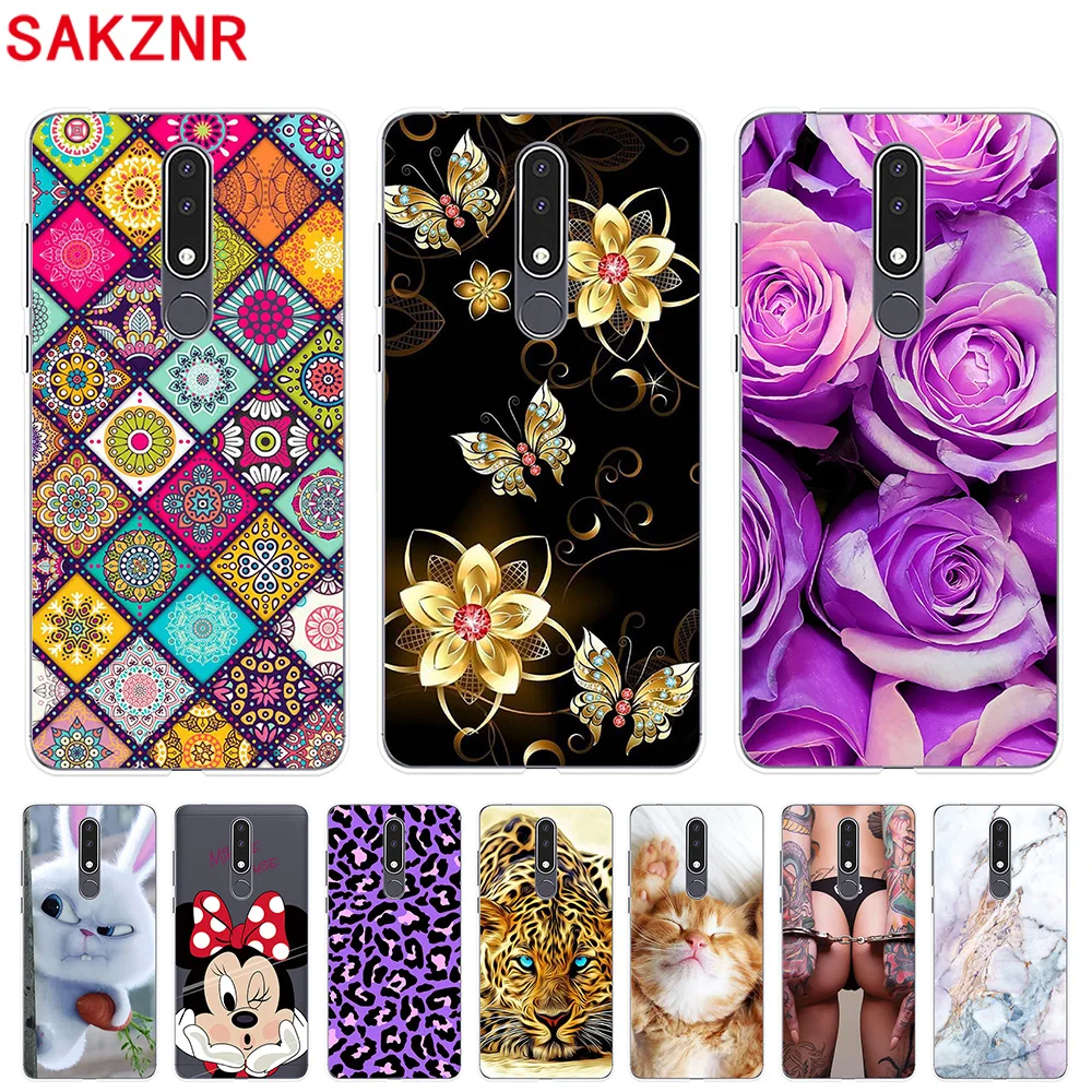 Case for Nokia 3.1 Plus 6.0&quot Cover Silicone For Tpu Fundas Soft Phone |