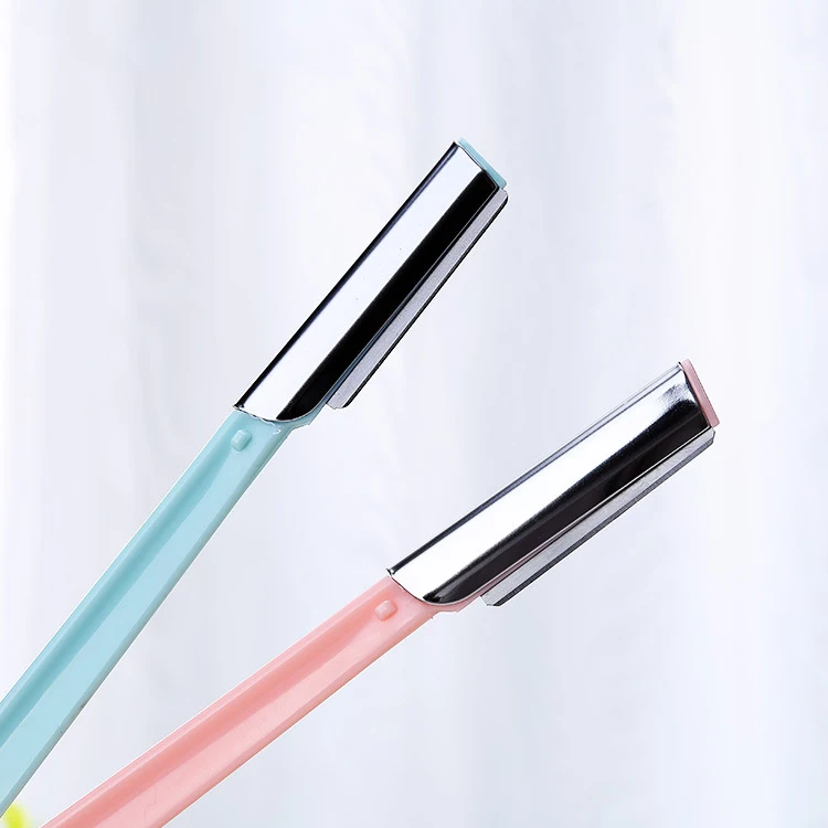 4Pcs/Set high quality eyebrow blade Imported Safe Eyebrow razor Facial Hair Remover Trimmer sharp Knife Makeup Too |