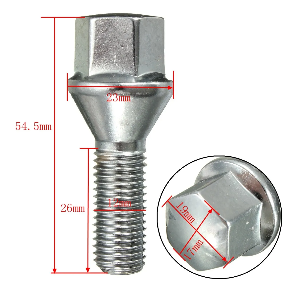 4/16 шт. колесные гайка с болтом наконечник из сплава M12x1.5mm для BMW E21 E30 E36 E46 E90 E91 E92 E93 3