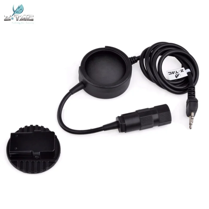 Тактическая гарнитура Z TCI PTT Ztac Airsoft аксессуары для наушников Kenwood Softair Military Midland Radio адаптер PTT Z138