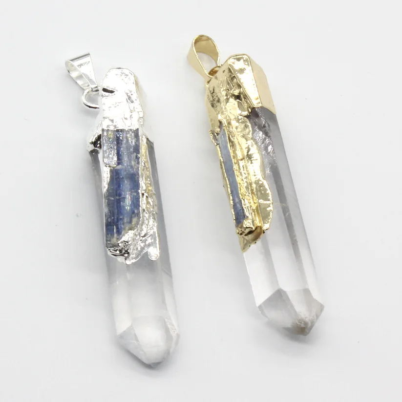 100 уникальный 1 шт Шарм неправильной формы Природный рок Кристалл синий серый