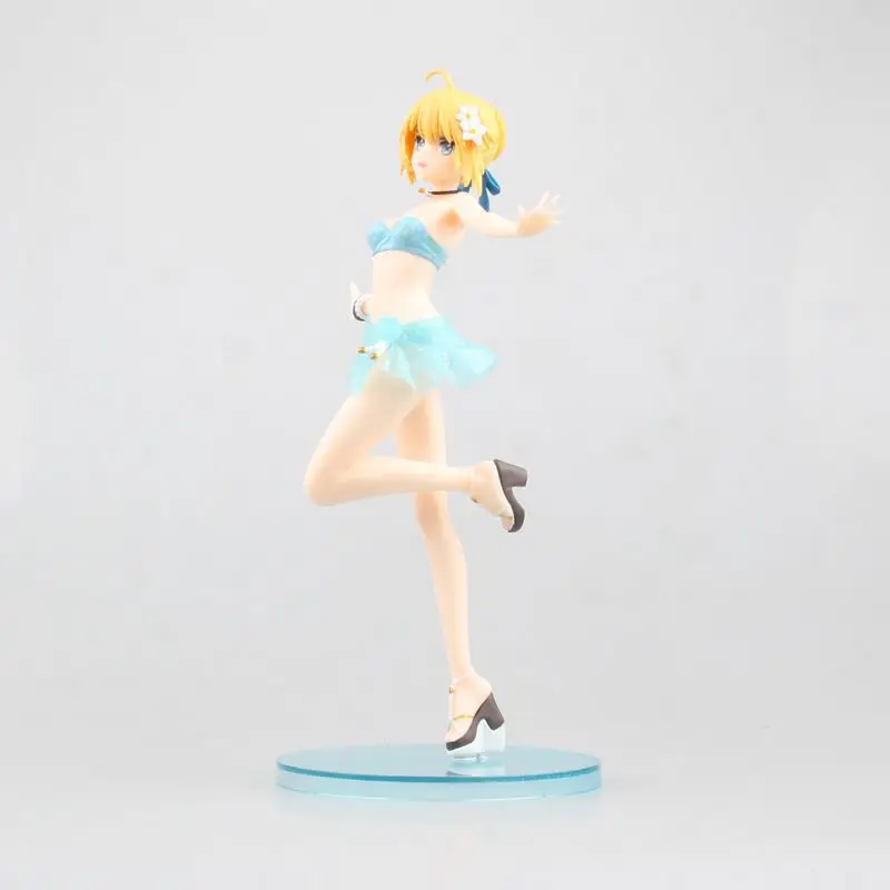 Аниме Фигурка 22 см Fate/Extella Saber Arturia Pendragon ПВХ фигурка Коллекционная модель игрушка