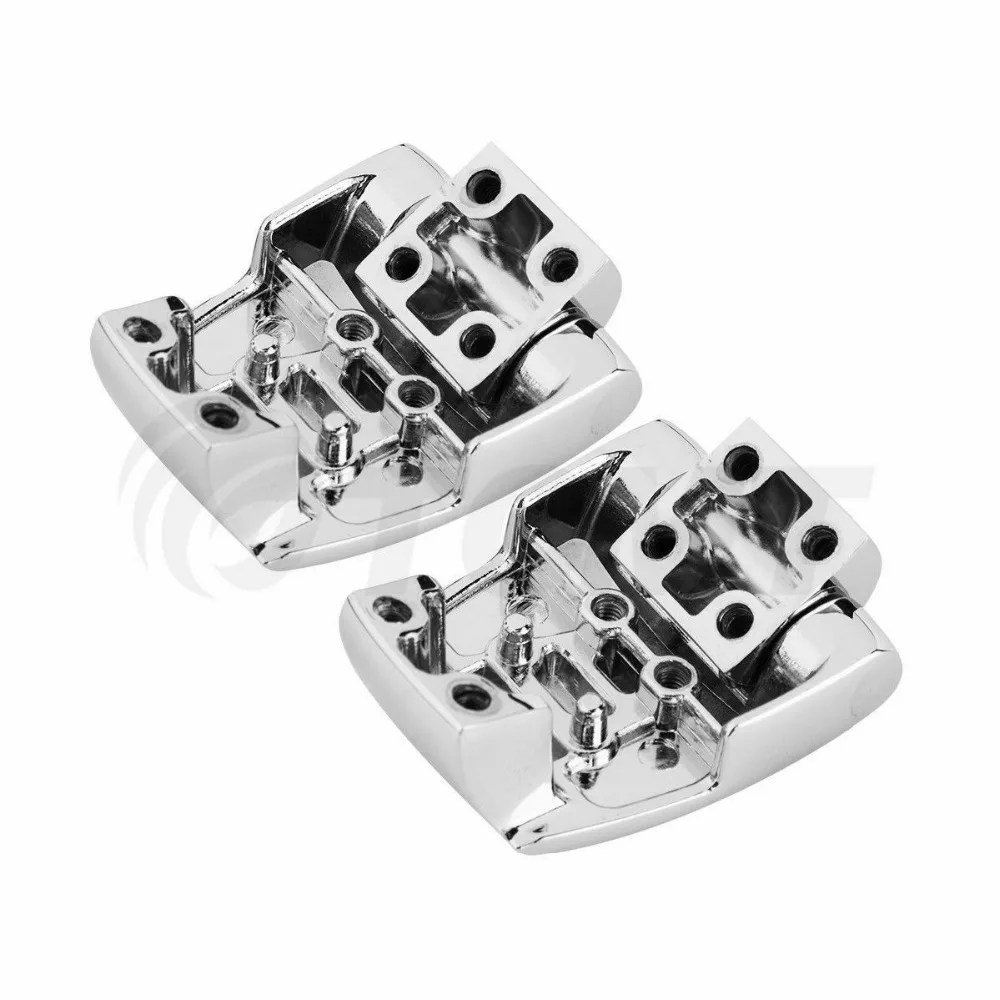 

Motorcycle Pack Trunk Latches Hinges For Harley Tour Pak Touring Road King Electra Street Glide Trike 88-13 Razor Chopped King