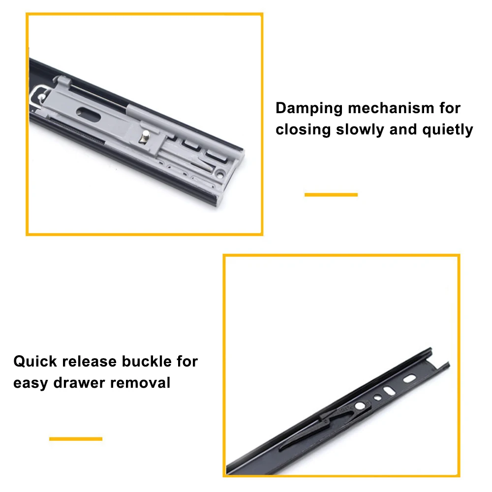 2 шт. гидравлические слайды для выдвижных ящиков | Инструменты