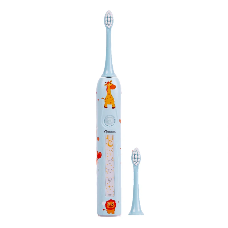 3 режима мягкая щетка головка автоматическая детская звуковая электрическая