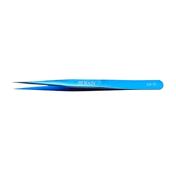LS-12 BLUE Новые серии премиум красота щипцы для макияжа норковые накладные ресницы высшего качества ультра тонкий пинцет с кончиком - Длина: LS-12 BLUE
