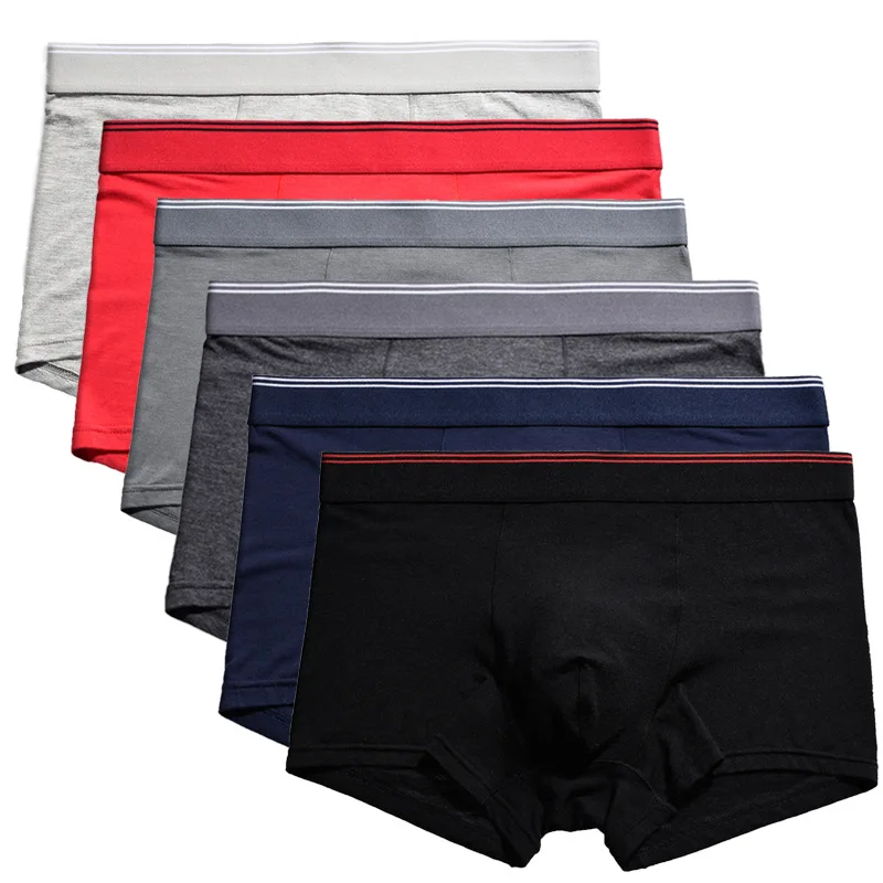 4XL плюс боксеры мужские боксершорты мужские боксеры нижнее бельё Homme свободные Macho трусы Модальные cueca masculina