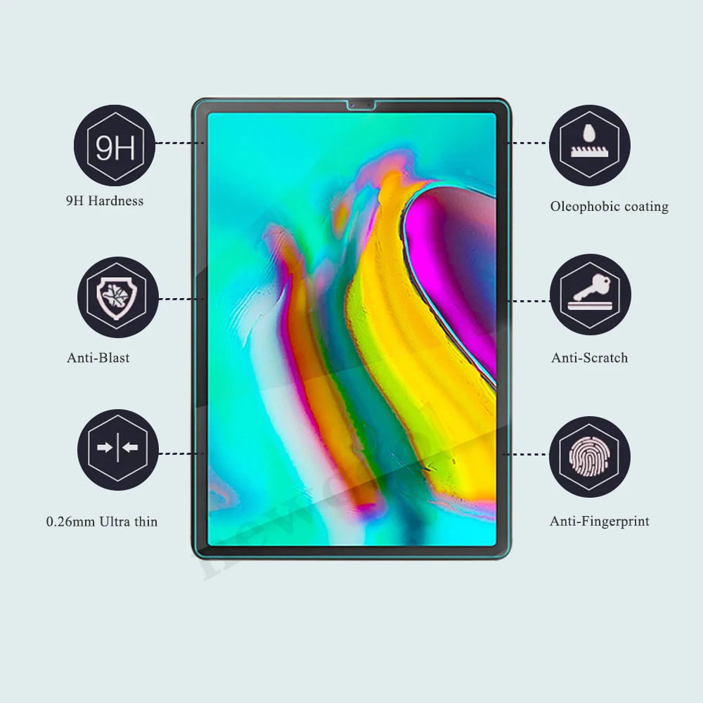 NEWCOOL Закаленное стекло экран протектор для samsung Galaxy Tab S5e 10 5 2019 T720 T725 SM защитная