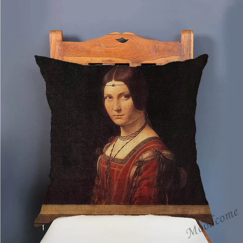 Da Vinci всемирно известная картина маслом художественное украшение Мона Лиза