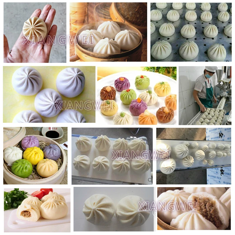 Китайский производитель Baozi, автоматическая Момо машина для изготовления булочек на пару, машина для изготовления булочек