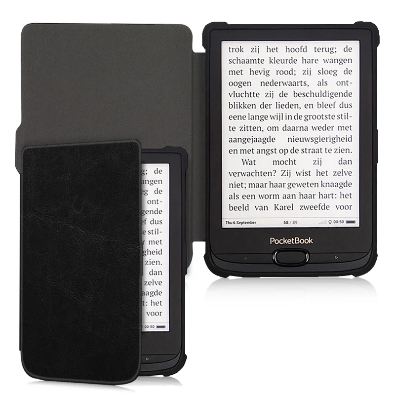 Умный чехол для электронных книг Pocketbook 616/627/632 Touch Lux4/Basic Lux2/Touch HD3 тонкий мягкий из