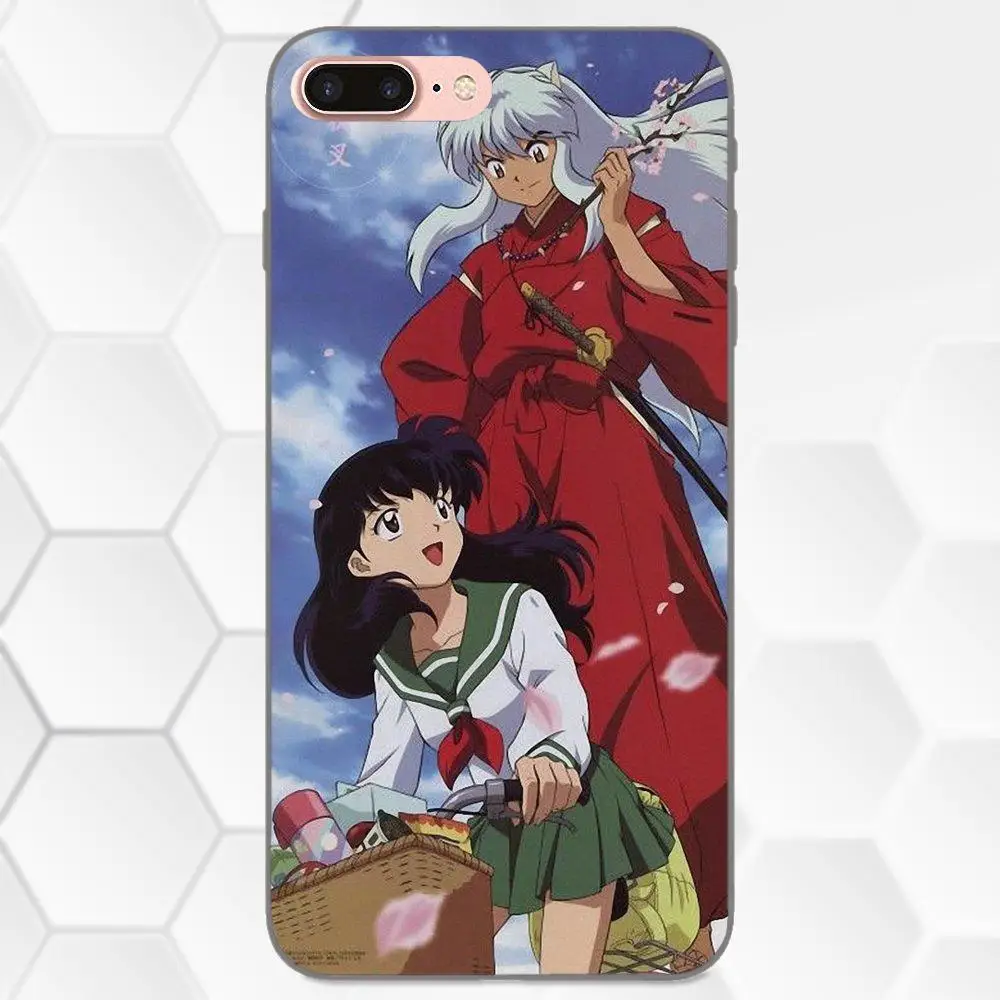 Мягкий чехол из ТПУ с аниме комиксом Inuyasha для Galaxy C5 C7 J1 J2 J3 J330 J5 J6 J7 J730 2017 Ace Core Duo Max