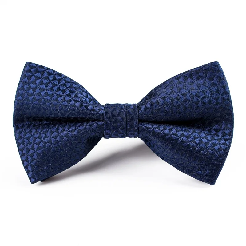 Для мужчин женщин Soild Цвет бабочкой регулируемый палубе Bowties дизайнер платье