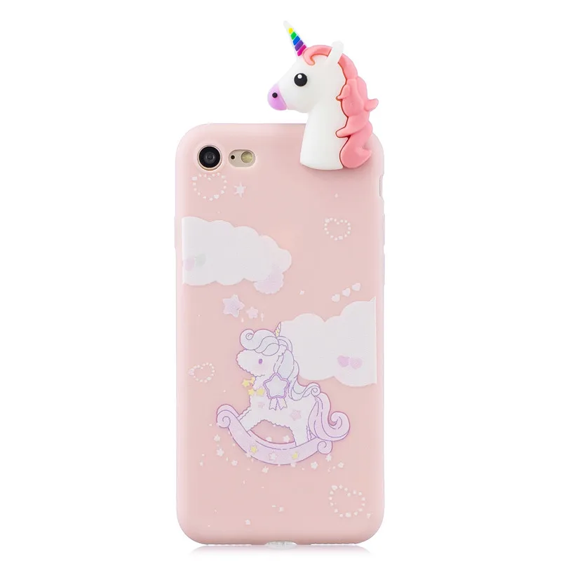 Style 8 Чехол FLYKYLIN 3D DIY для iphone 7 8 Plus X XR XS 11 Pro Max 5S SE 5 6 6S чехол милый мультфильм 3D игрушки Мягкий ТПУ силиконовый чехол для телефона s - Цвет: Style 8
